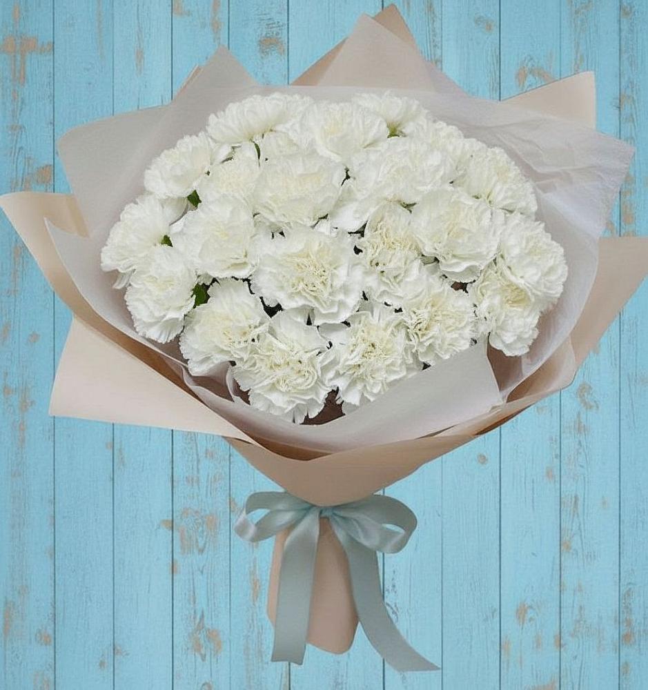 Букет цветов из: Гвоздики в Тельмане