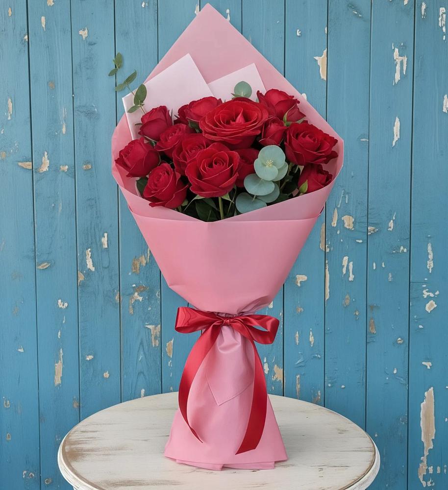 Букет цветов из: Розы в Тельмане