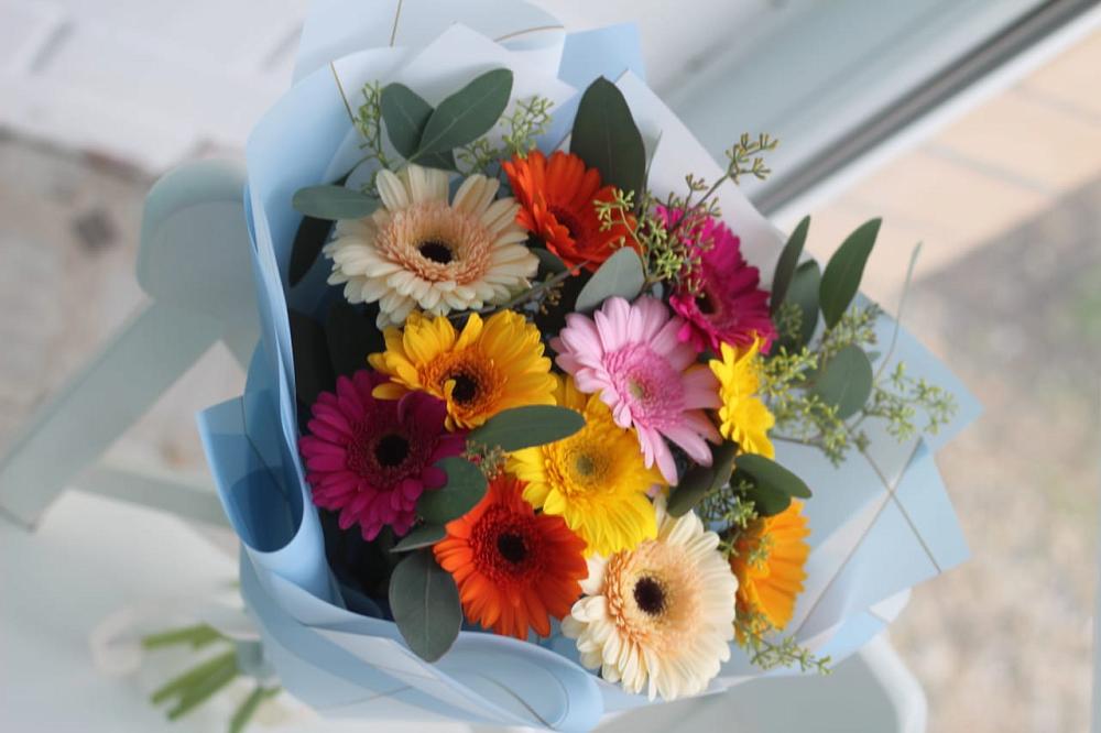 Букет цветов из: Герберы в Тельмане