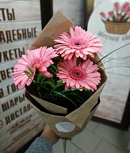 Букет цветов из:  Герберы #REPLACE_PRED# Тельмане