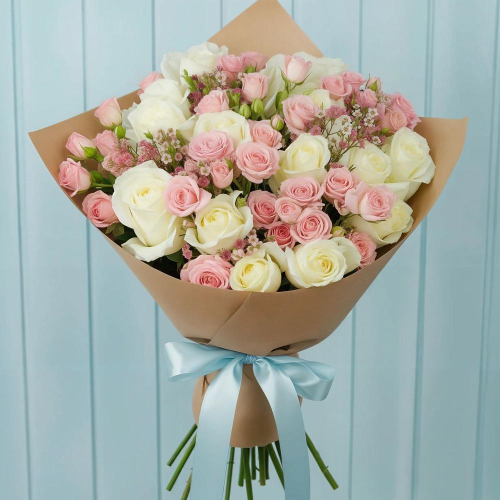 Букет цветов из: Розы в Тельмане