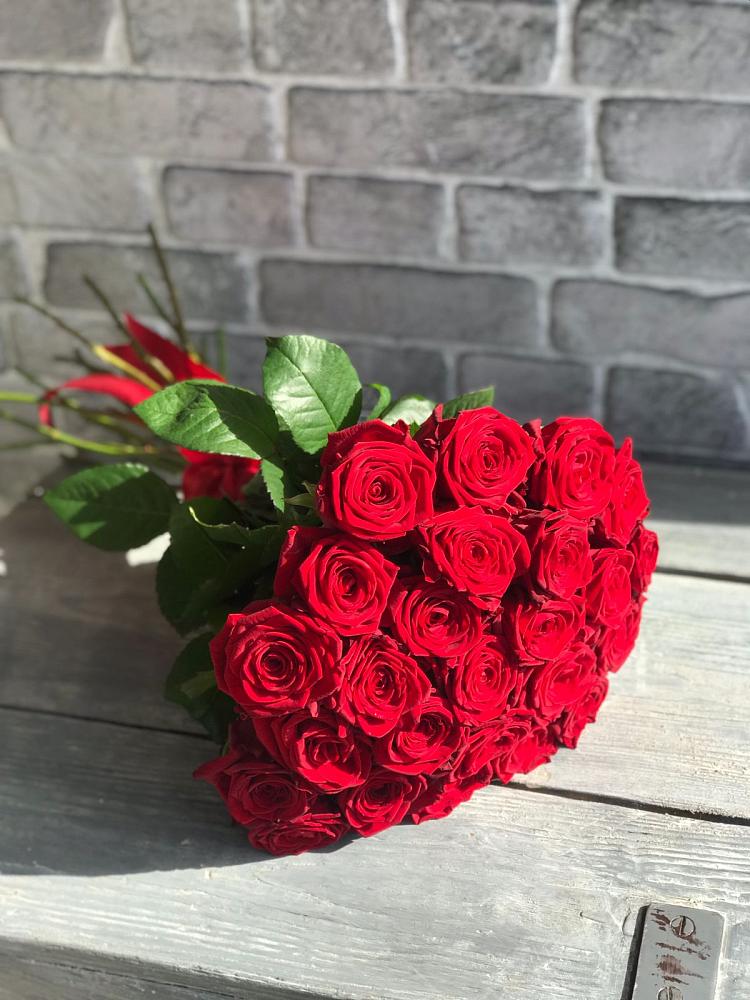 Букет Красные розы Фридом в Тельмане