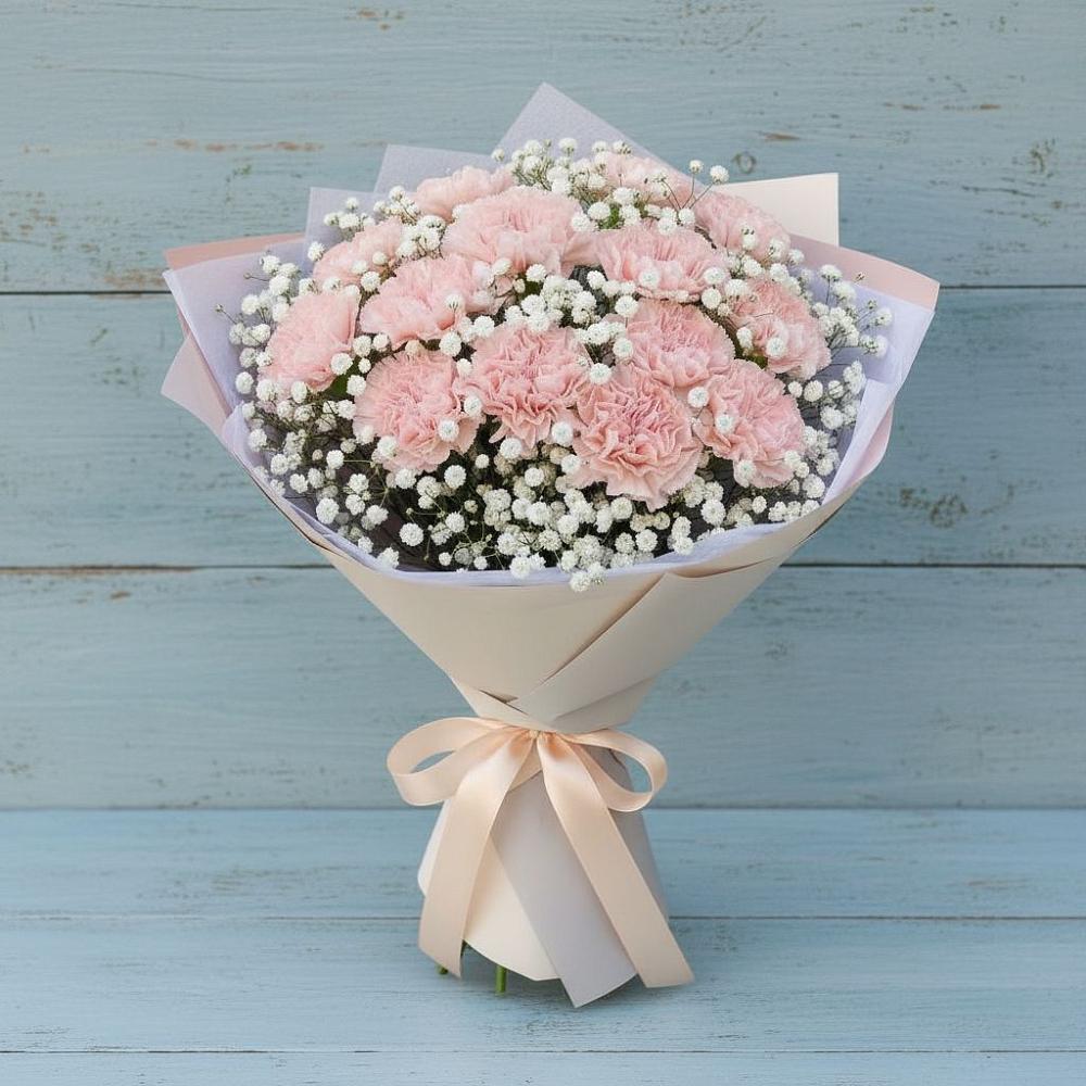 Букет цветов из: Гвоздики в Тельмане