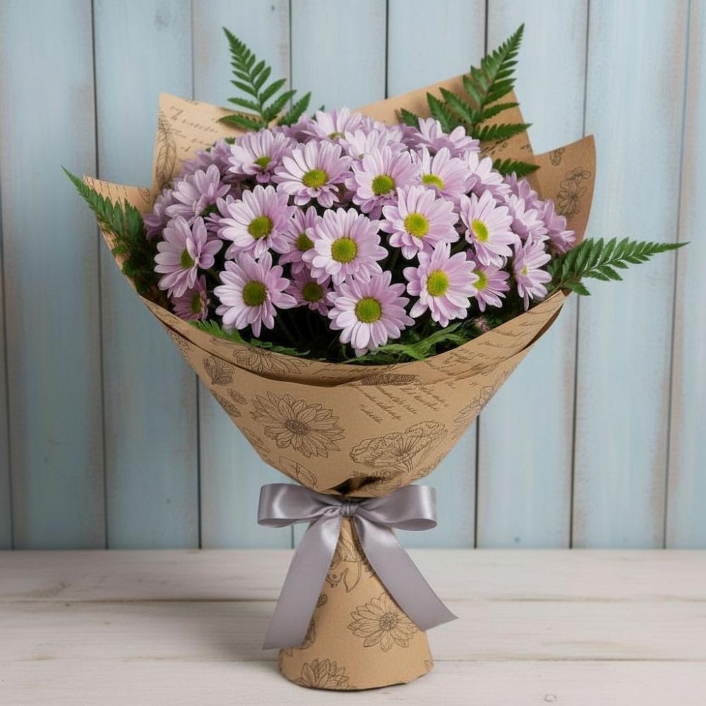 Букет цветов из: Хризантемы в Тельмане