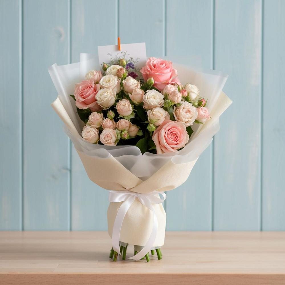 Букет цветов из: Розы в Тельмане