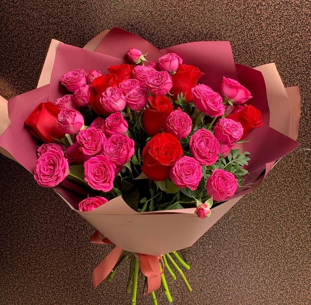 Букет В объятьях нежности в Тельмане