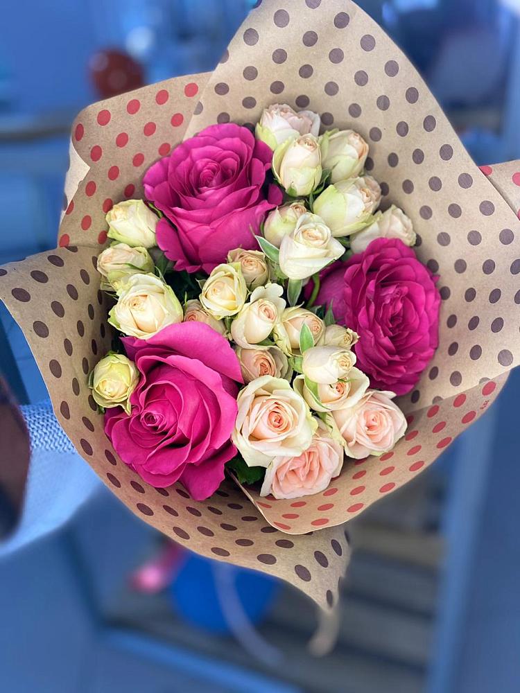 Букет цветов из: Розы в Тельмане