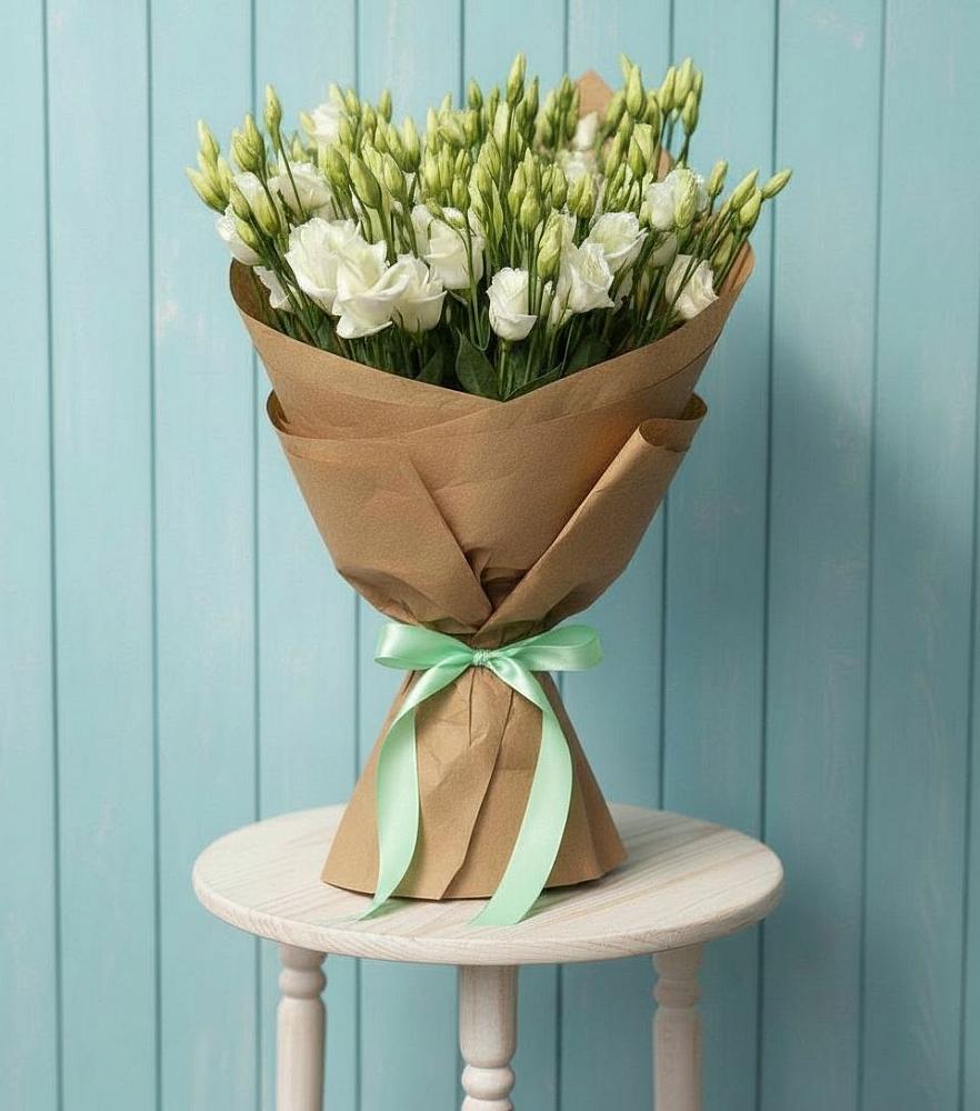 Букет цветов из: Лизиантусы в Тельмане