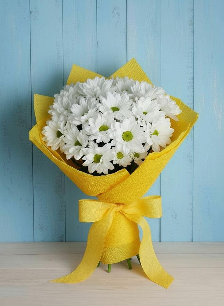 Букет цветов из: Хризантемы в Тельмане