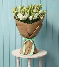 Букет цветов из:  Лизиантусы #REPLACE_PRED# Тельмане