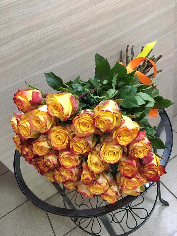 Букет Желтые розы в Тельмане