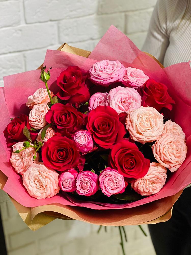 Букет цветов из: Розы в Тельмане