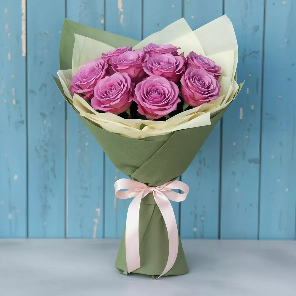 Букет Розы Фёрст Леди в Тельмане