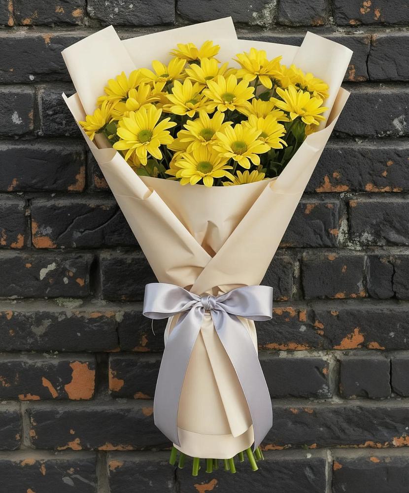 Букет цветов из: Хризантемы в Тельмане
