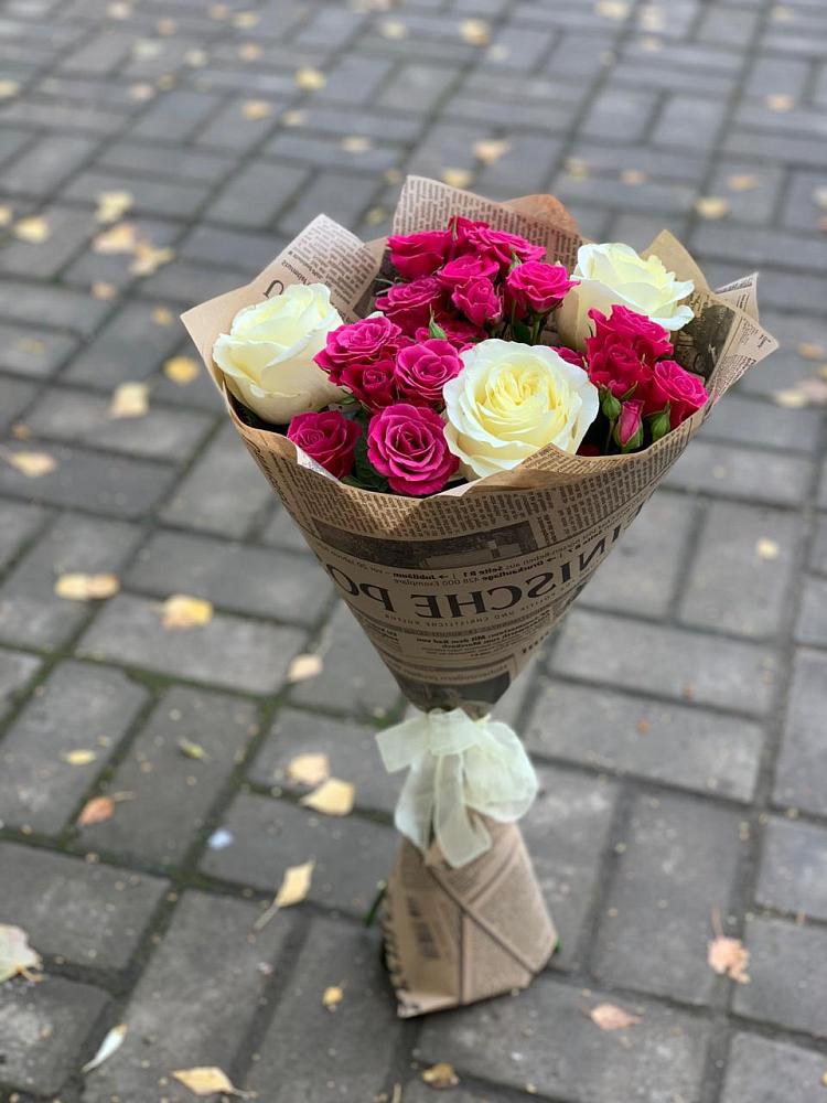 Букет цветов из: Розы в Тельмане