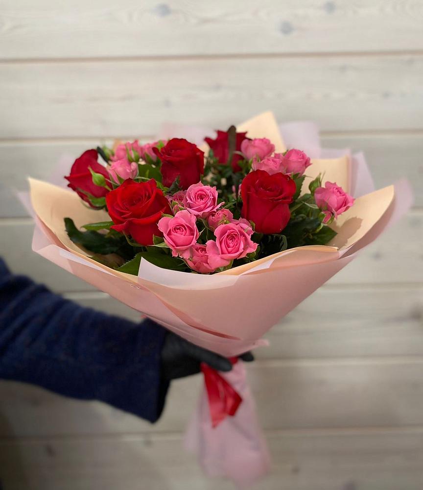 Букет цветов из: Розы в Тельмане