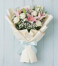 Букет цветов из:  Лилии в Тельмане