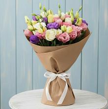 Букет цветов из:  Лизиантусы в Тельмане