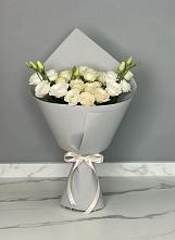 Букет цветов из:  Розы и Лизиантусы #REPLACE_PRED# Тельмане